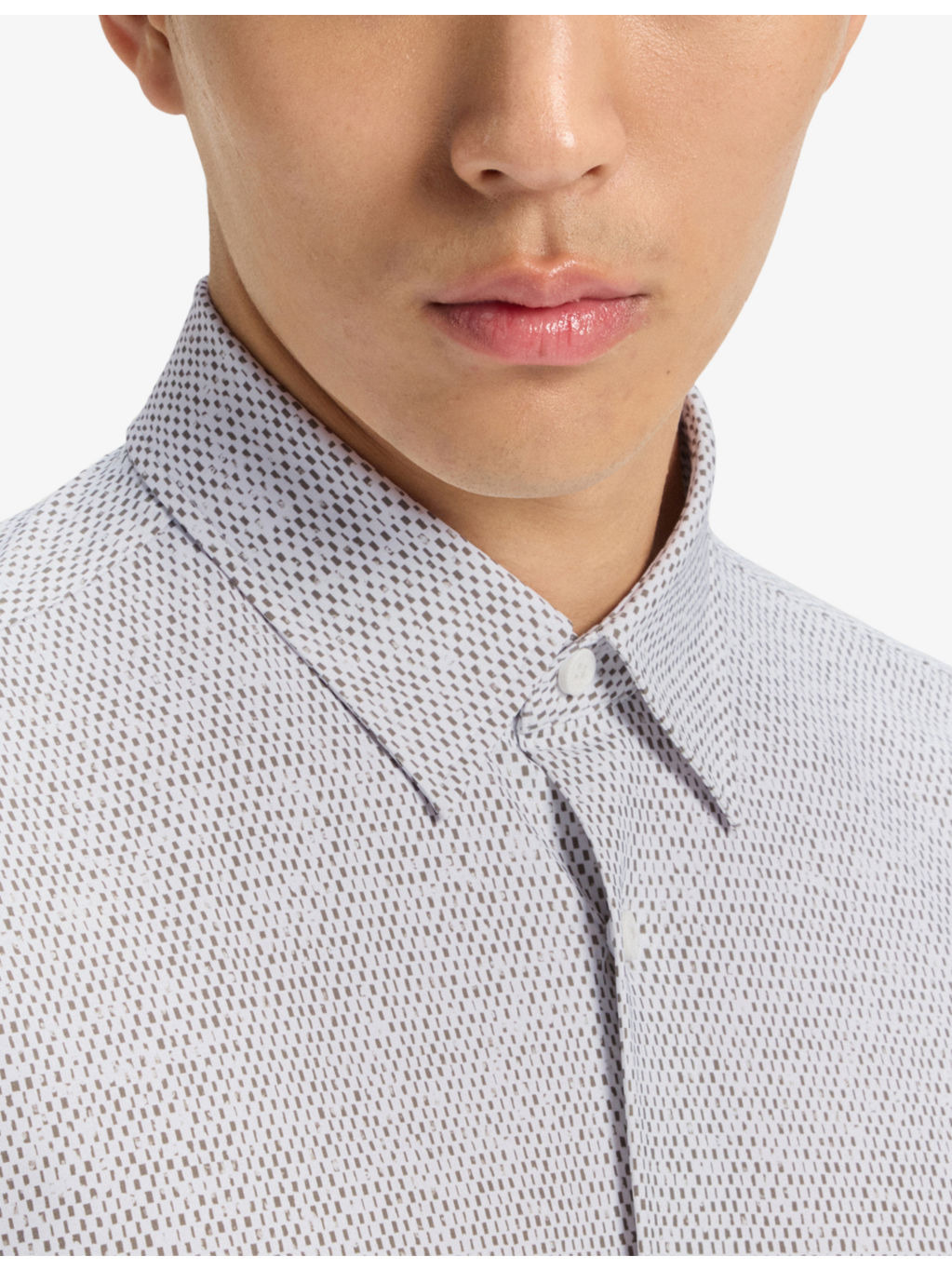 Graphic-Print Regular-Fit Stretch-Woven Shirt - 5