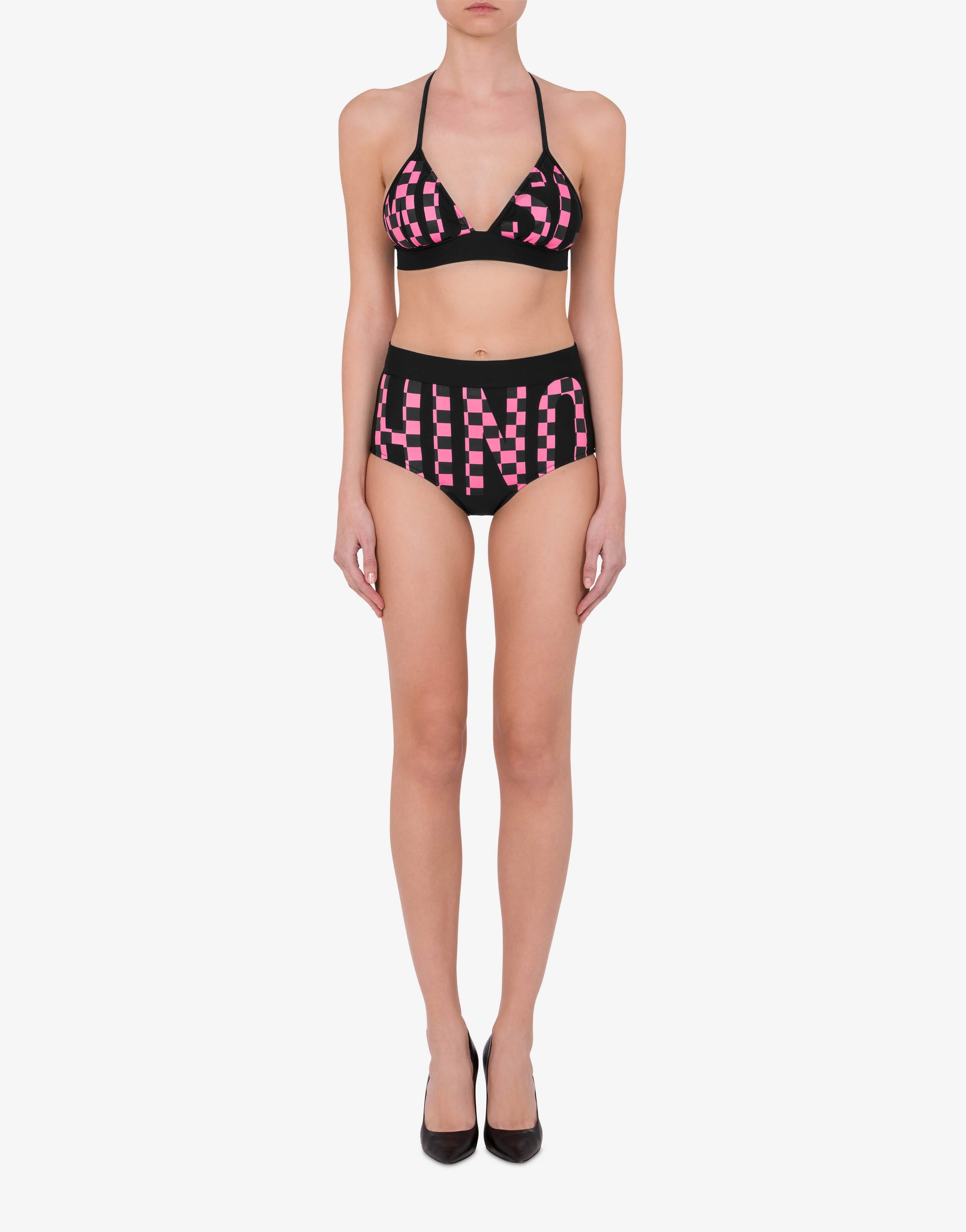 CHECK LOGO BIKINI TOP - 2