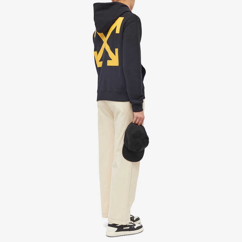 Off-White Off-White Arrow Caravaggio St Fran Slim Hoodie outlook