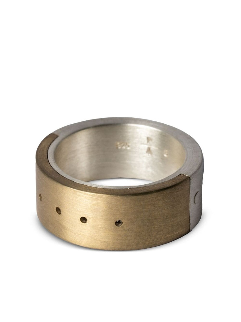 Parts of Four Sistema sterling silver ring outlook