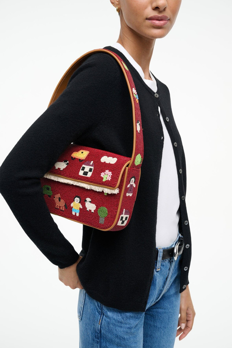 STAUD STAUD TOMMY BEADED BAG FOLK TOWN outlook