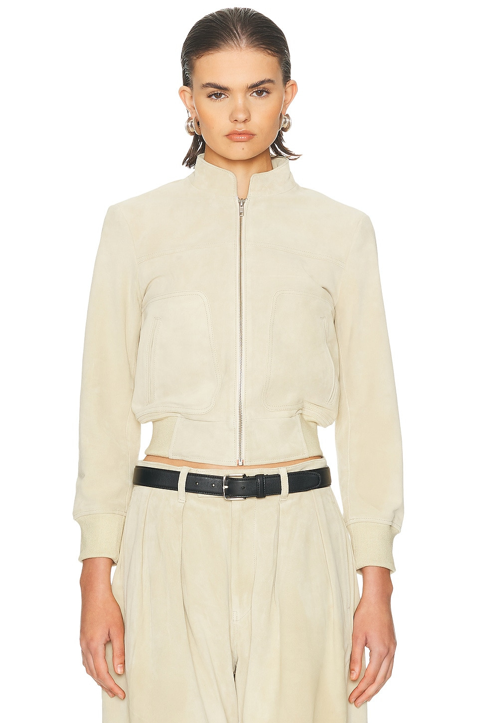Shrunken Leather Jacket - 2