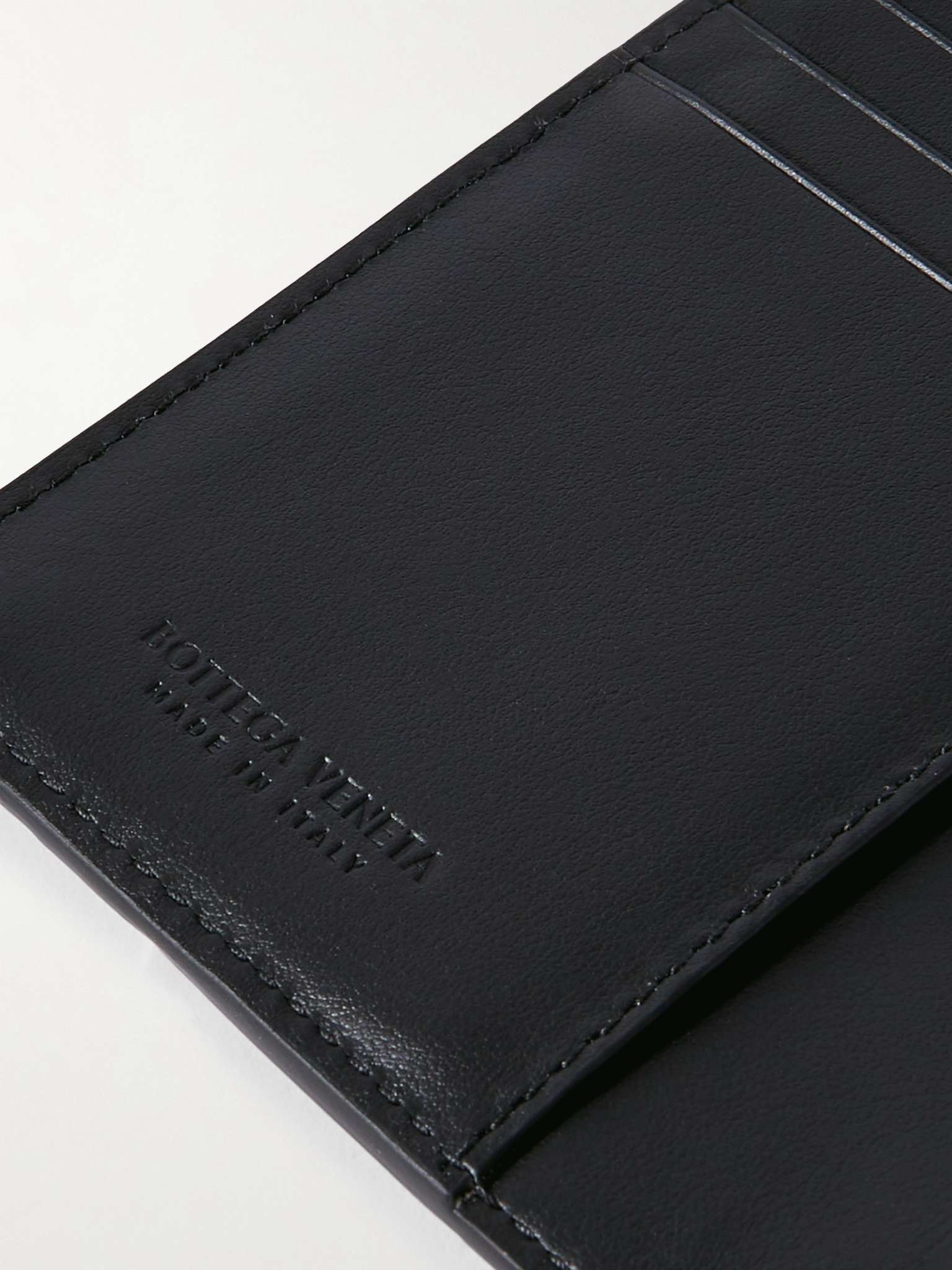 Intrecciato Leather Passport Holder - 4
