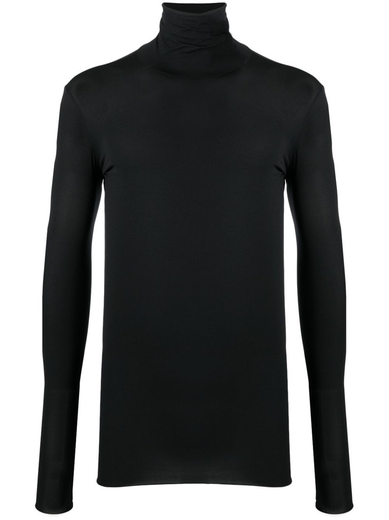 high-neck long-sleeve T-shirt 1