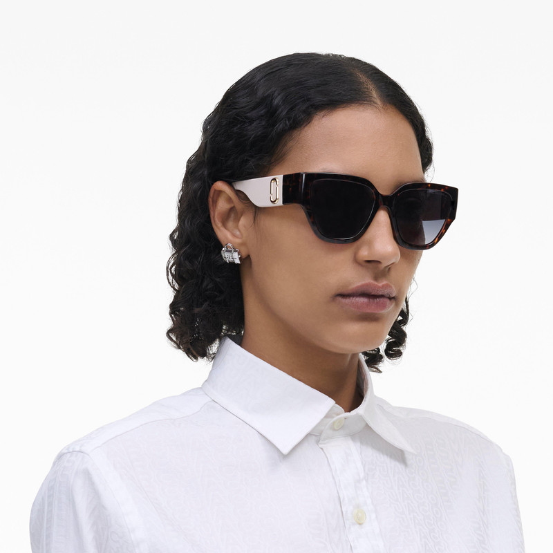 Marc Jacobs THE J MARC RECTANGULAR COLORBLOCK SUNGLASSES outlook