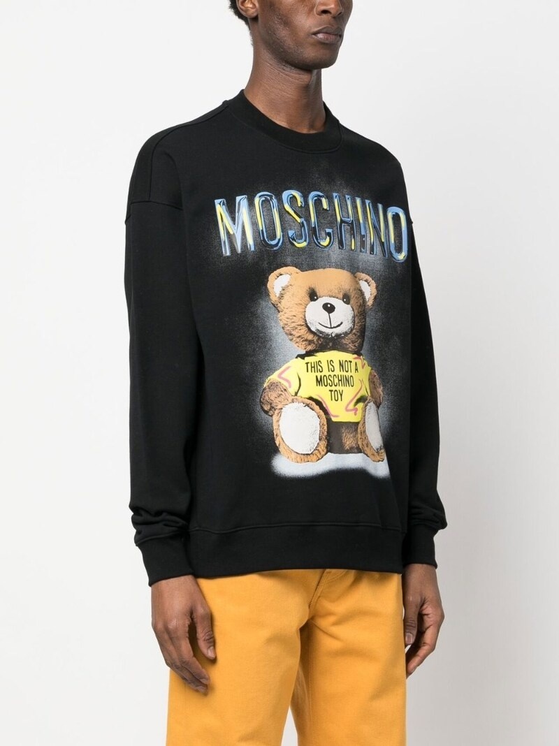 Teddy Bear motif sweatshirt - 3