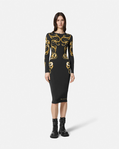 VERSACE JEANS COUTURE Chromo Couture Midi Dress outlook