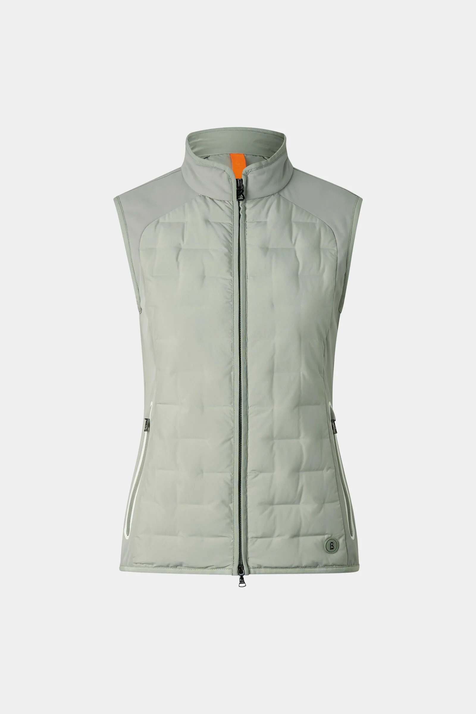 Lina hybrid vest in Eucalyptus - 1
