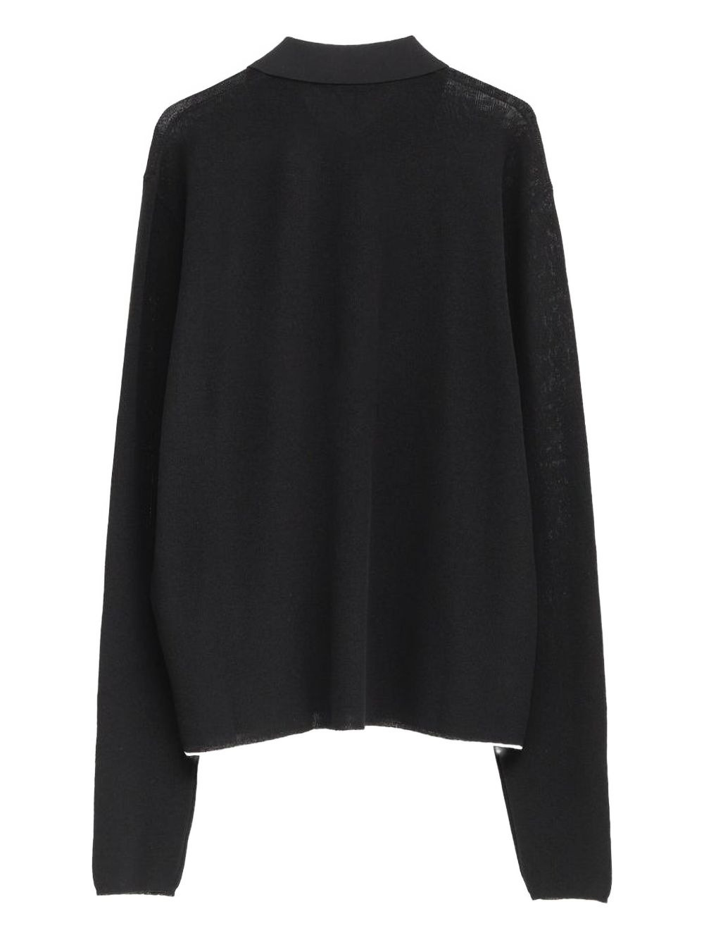 logo-embroidered patch-pocket knitwear sweater - 2