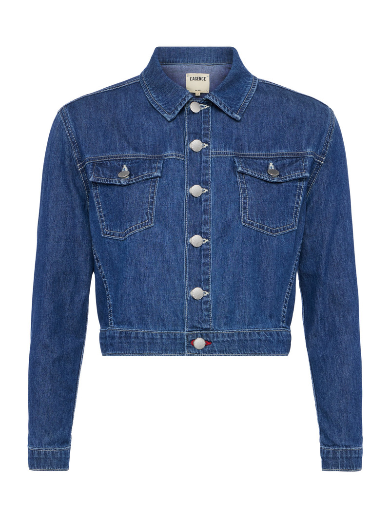 Koda Cropped Denim Jacket 1