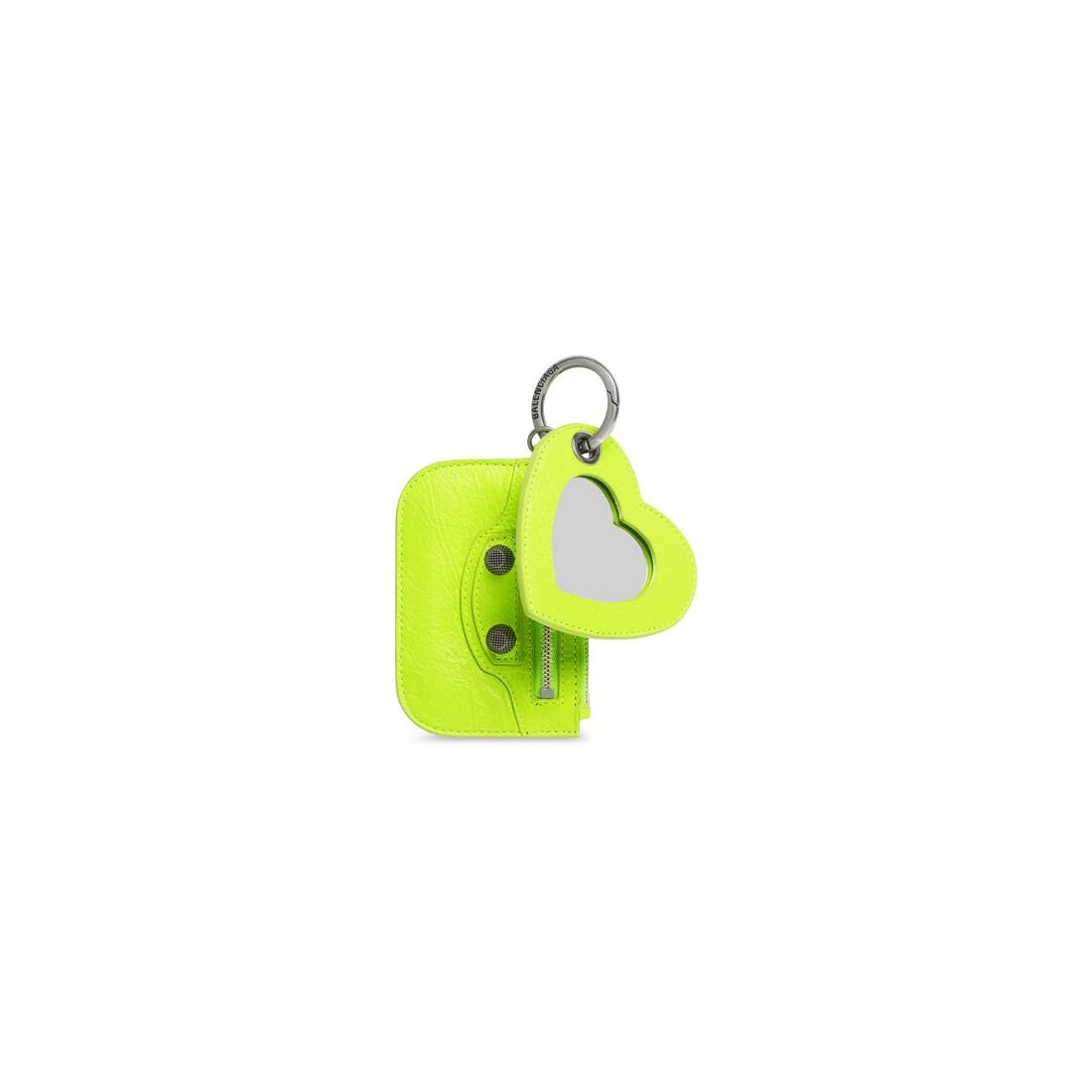 Women's Le Cagole Charms Belt in Fluo Yellow - 3