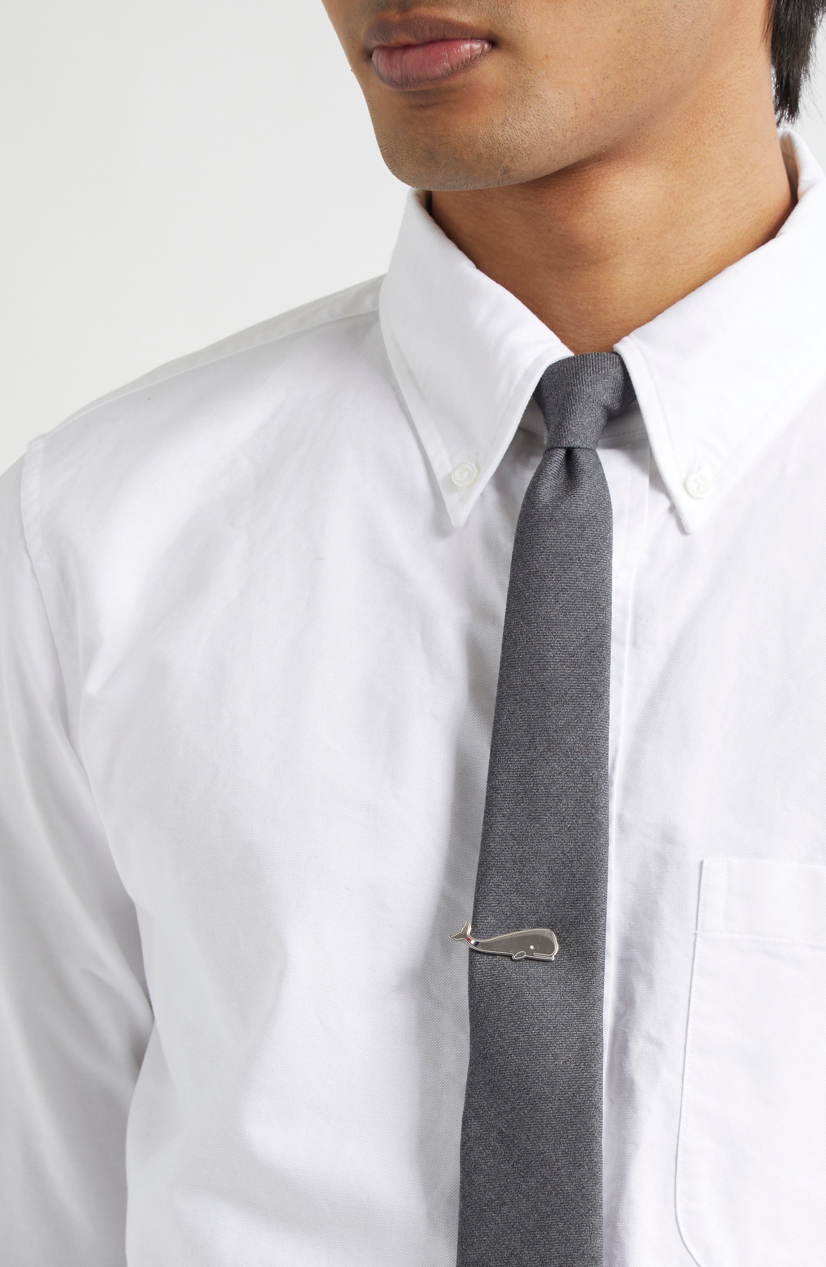 Thom Browne Whale Sterling Silver & Enamel Tie Clip at Nordstrom - 2