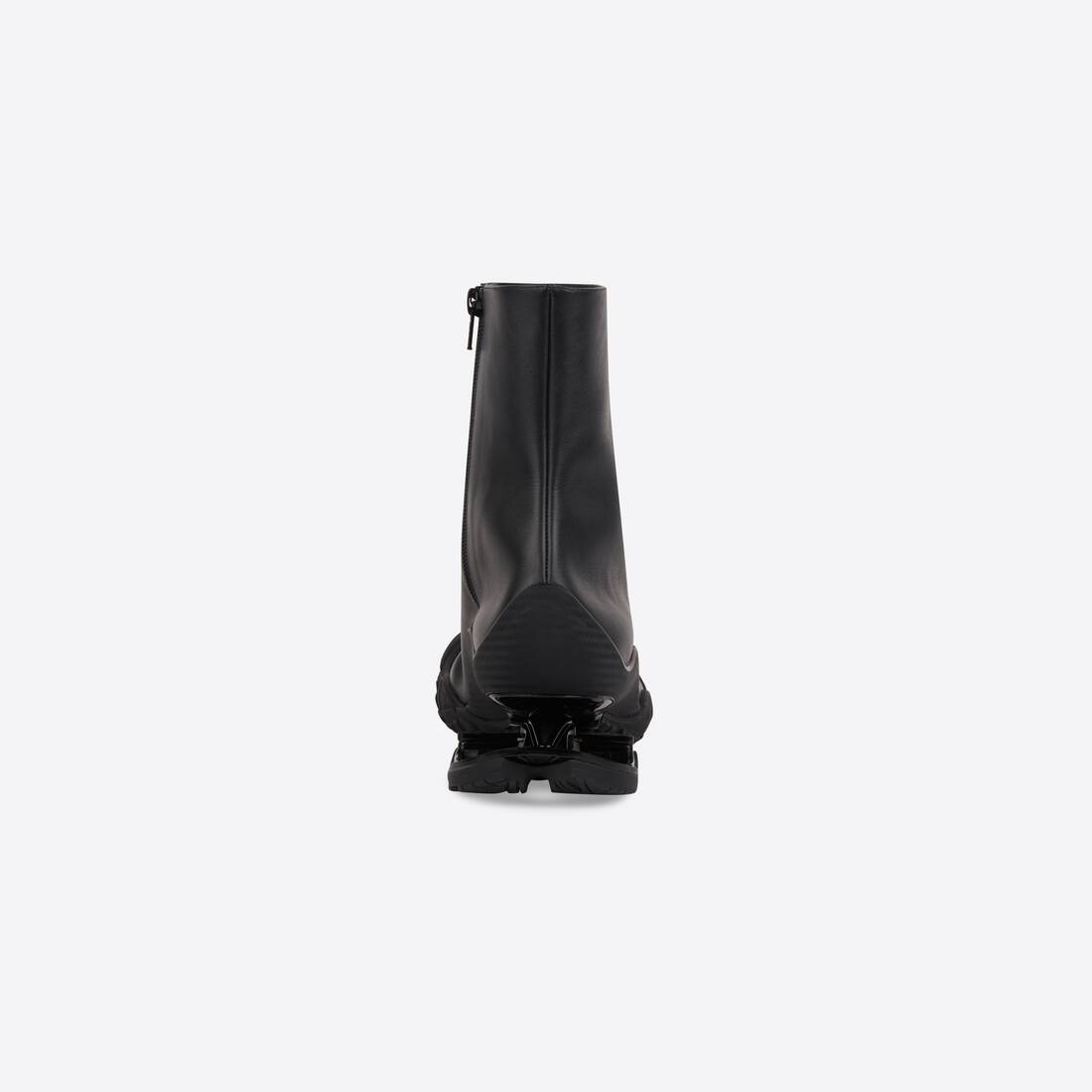 Men's  Toe Bootie in Black - 4