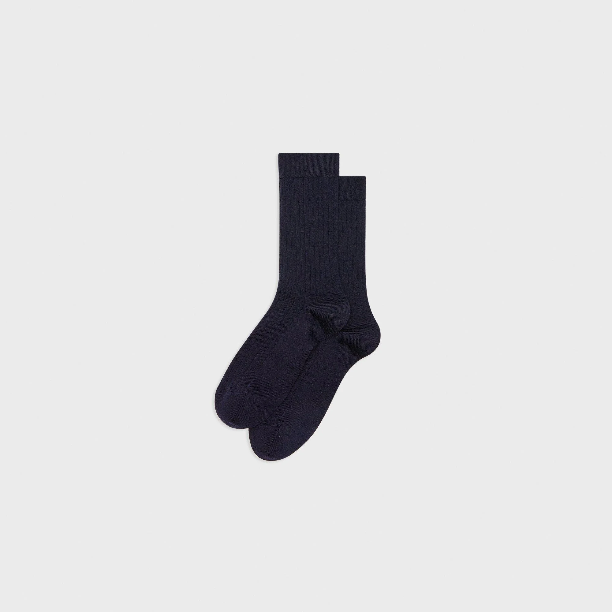 Trouser Socks in Merino Wool - 1