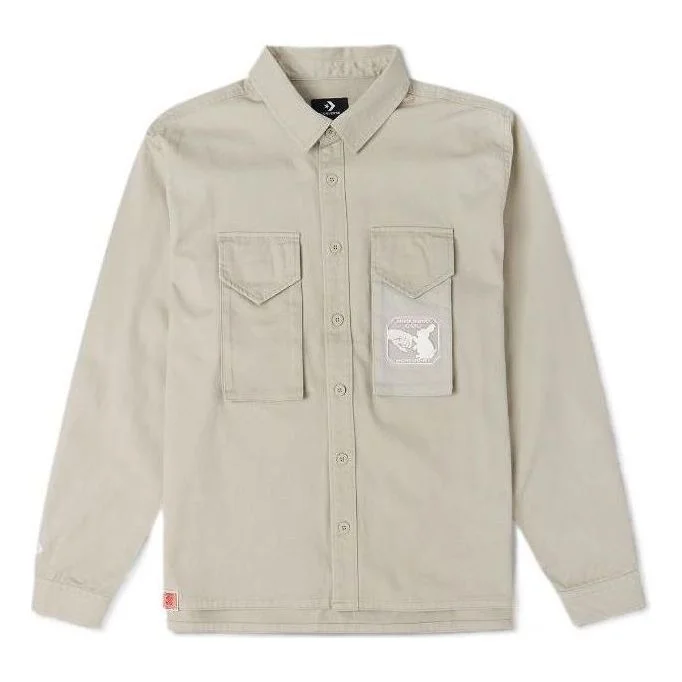 Converse YOTR Woven Shirt 'Beach Stone' 10025506-A02 - 1