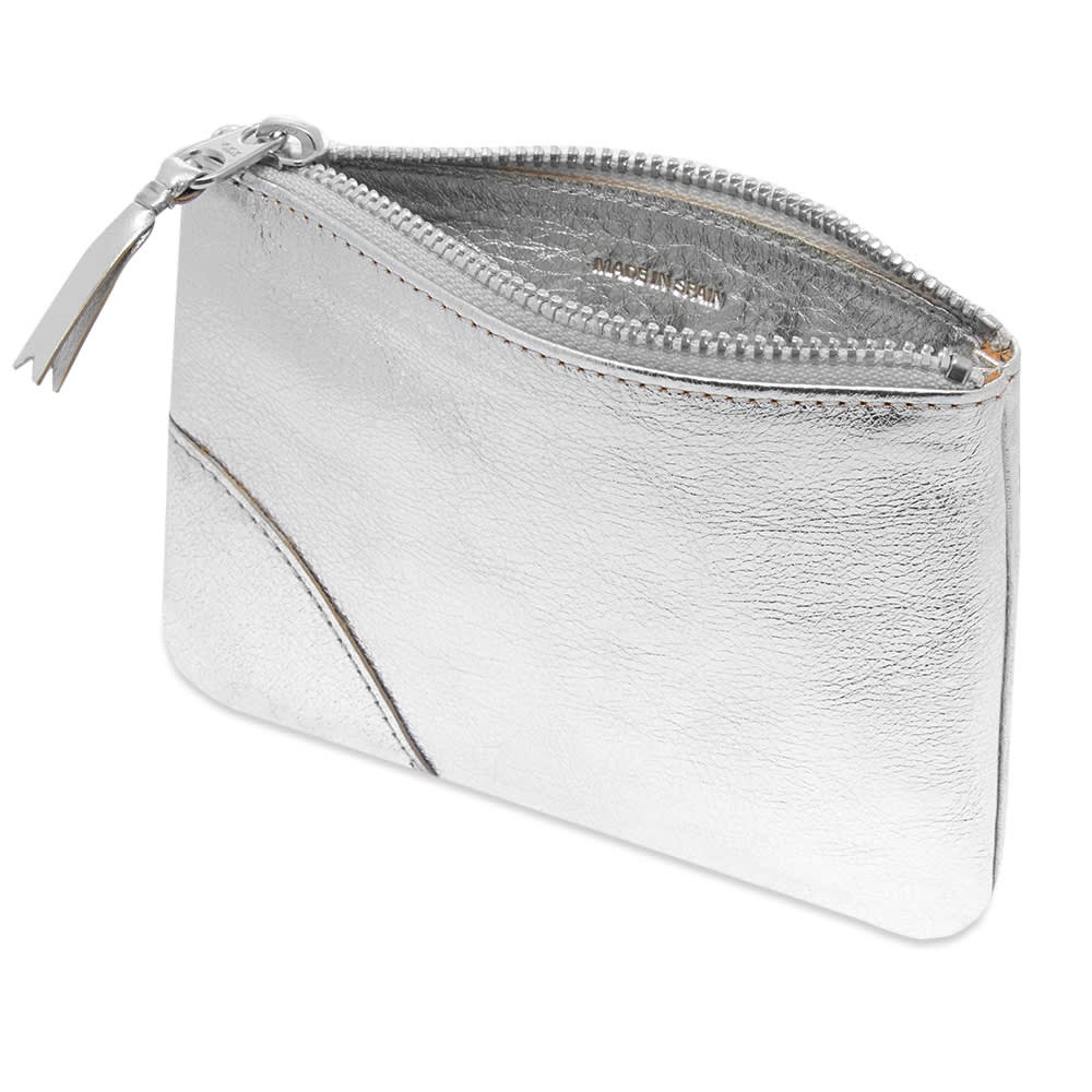 Comme des Garcons SA8100G Silver Wallet - 3