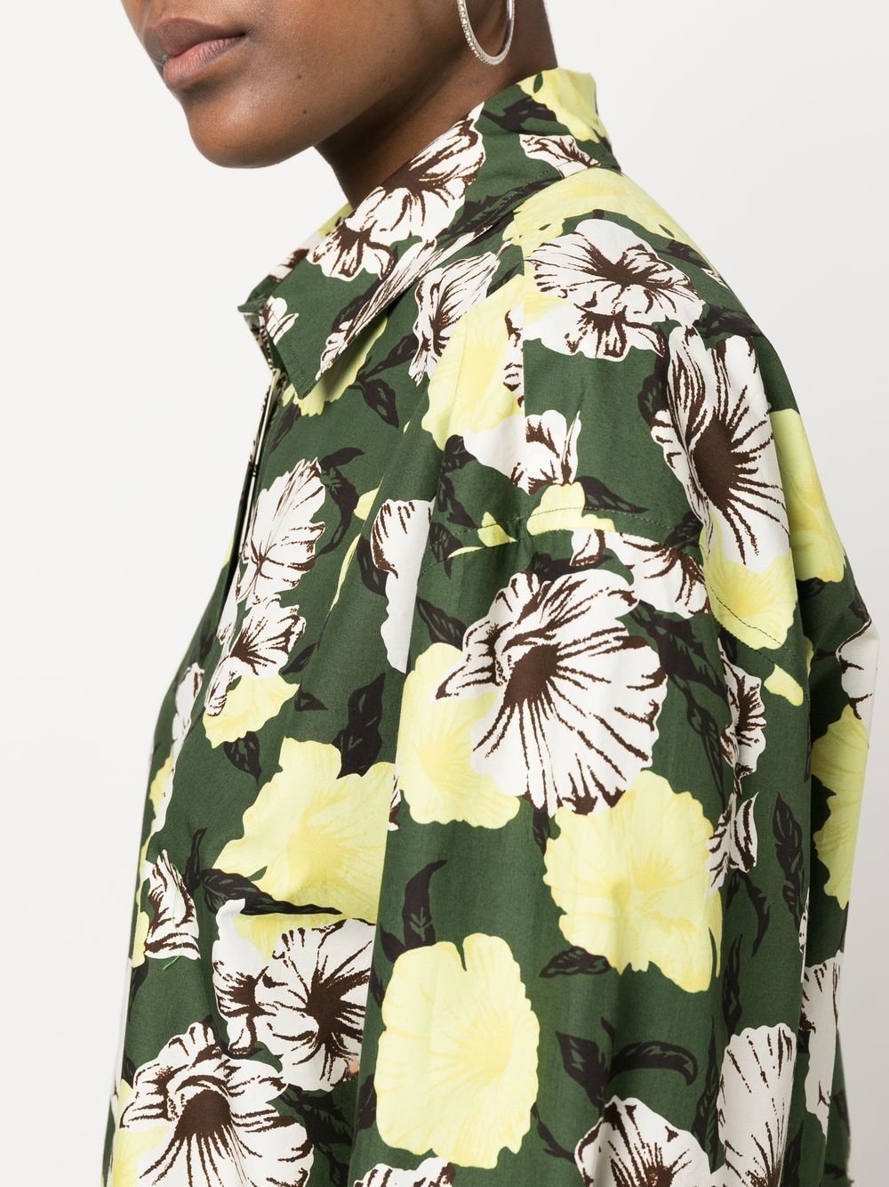 floral-print long-sleeve shirt - 5