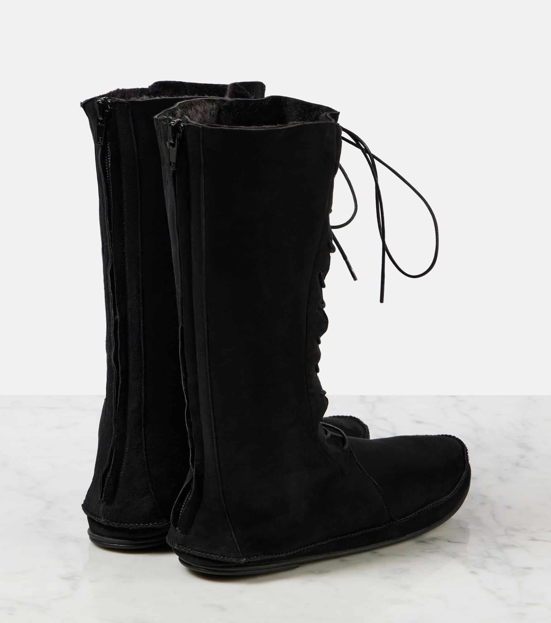 Tyler suede lace-up boots - 2