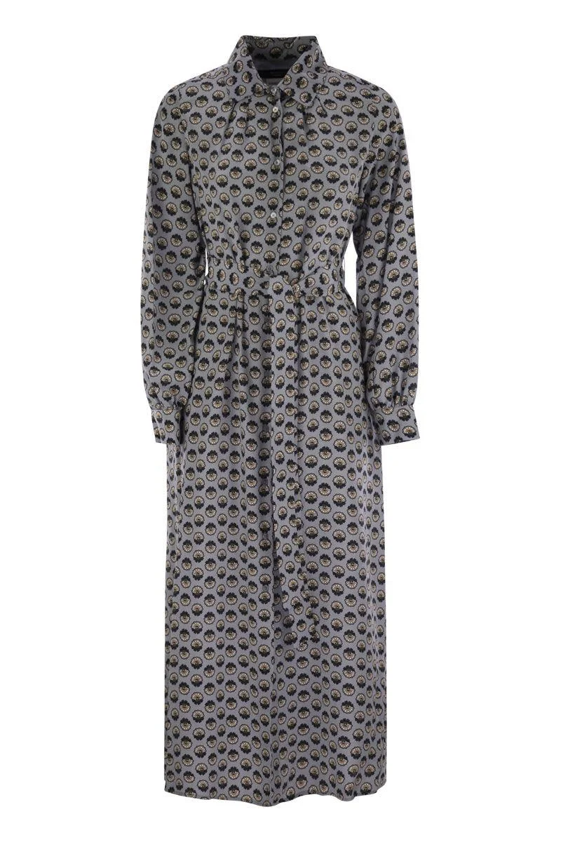 Weekend Max Mara Narvel - Printed Silk Shirt Dress - 1