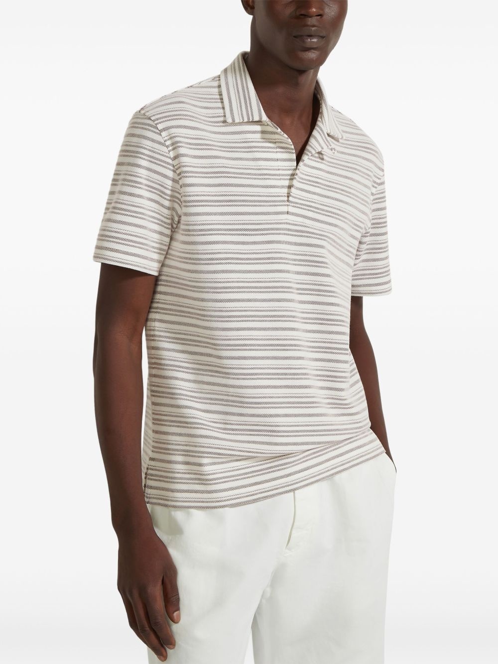 cotton polo shirt - 3