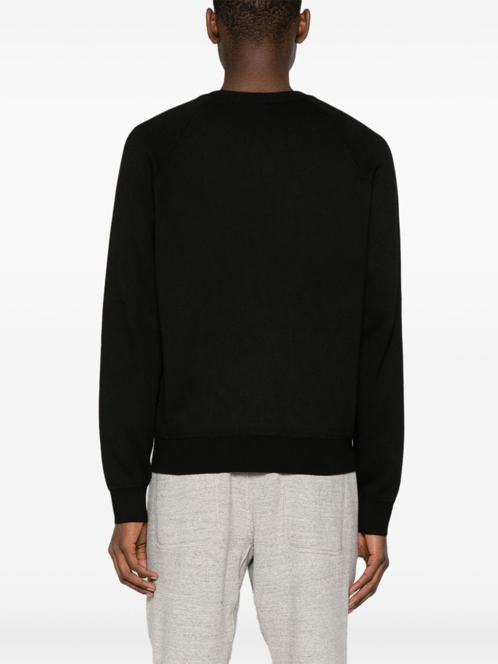 crew-neck long-sleeve jumper - 4