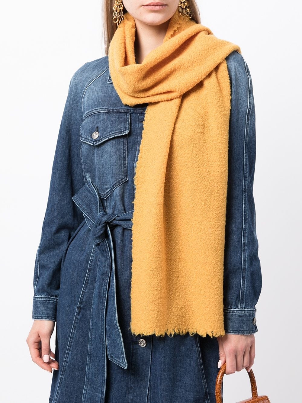 Alexina orange scarf - 4
