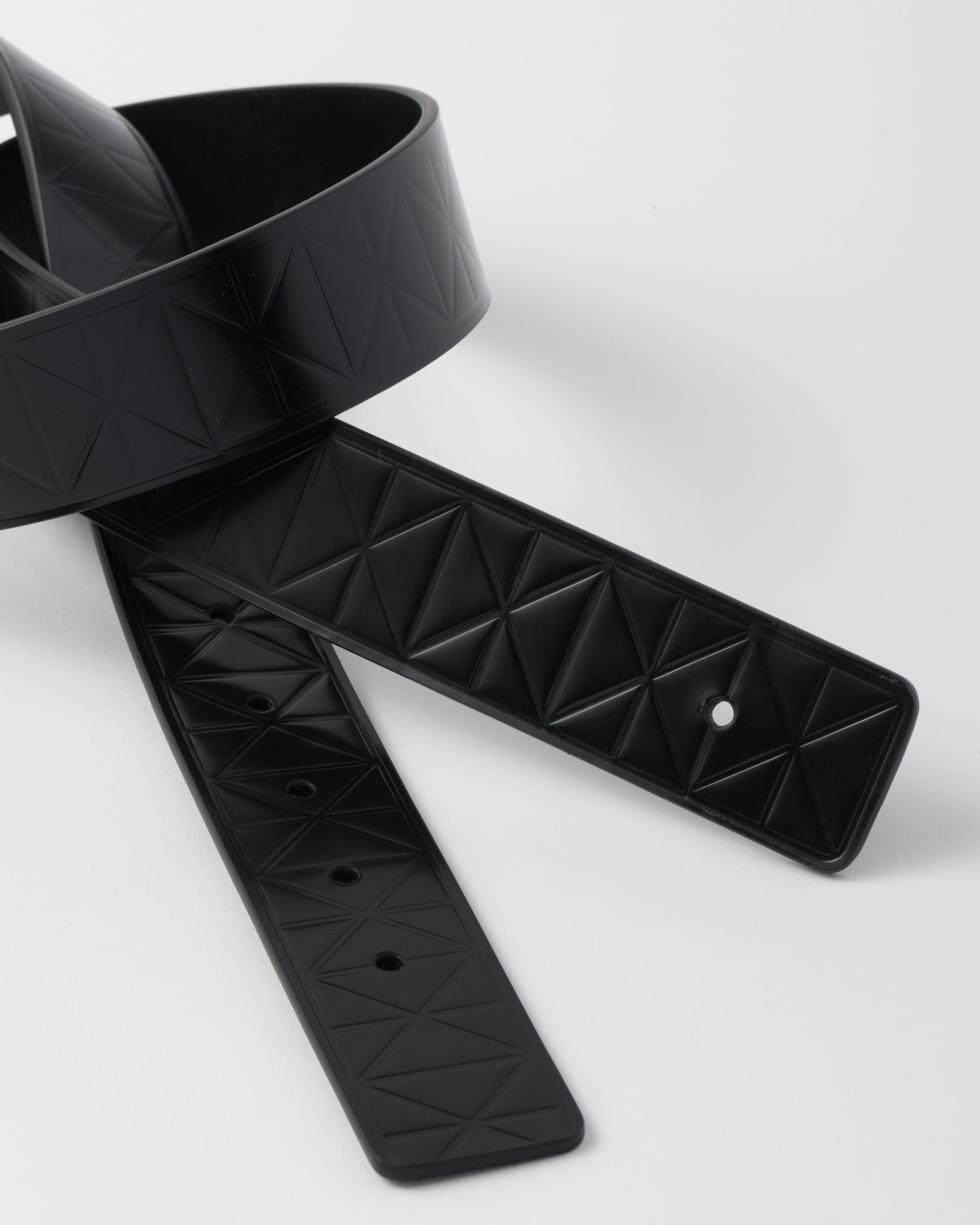 Brushed leather belt strap - 2