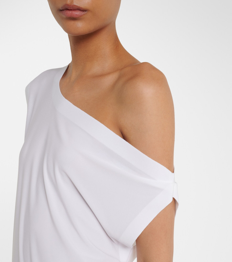 One-shoulder jersey maxi dress 3