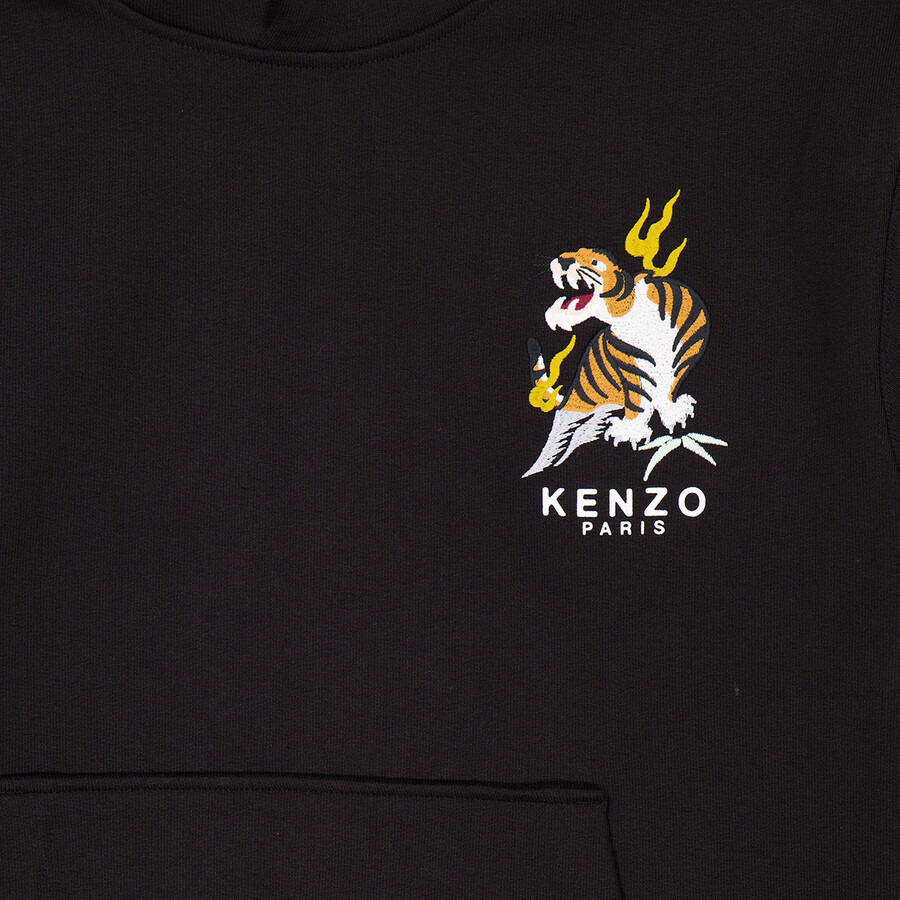 Kenzo Embroidered Dragon Long Sleeve Sweater - 2