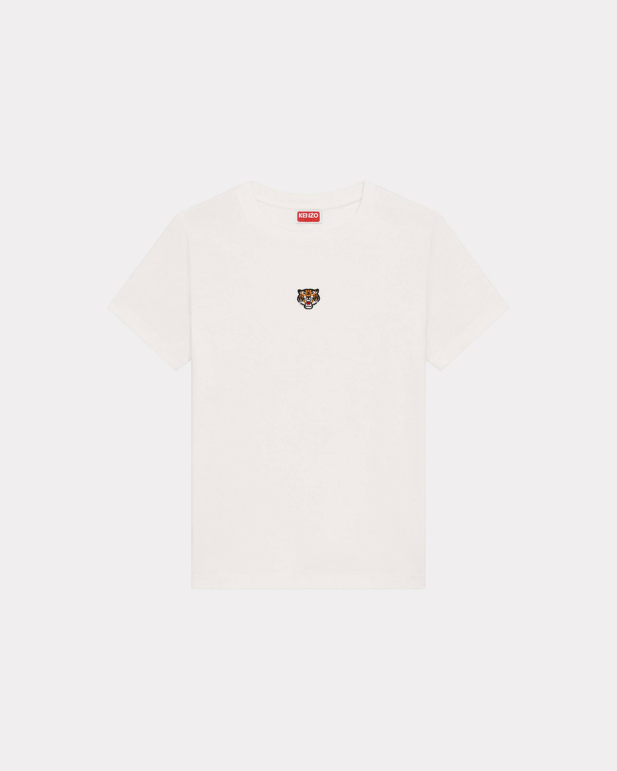 'Lucky Tiger Crest' embroidered classic T-shirt - 1