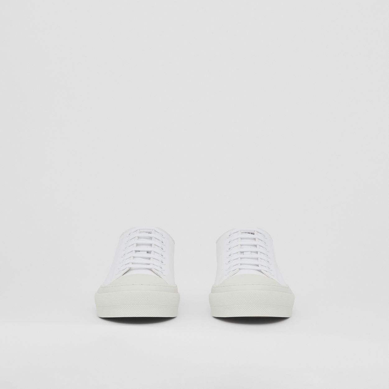 Logo Detail Cotton Sneakers - 6