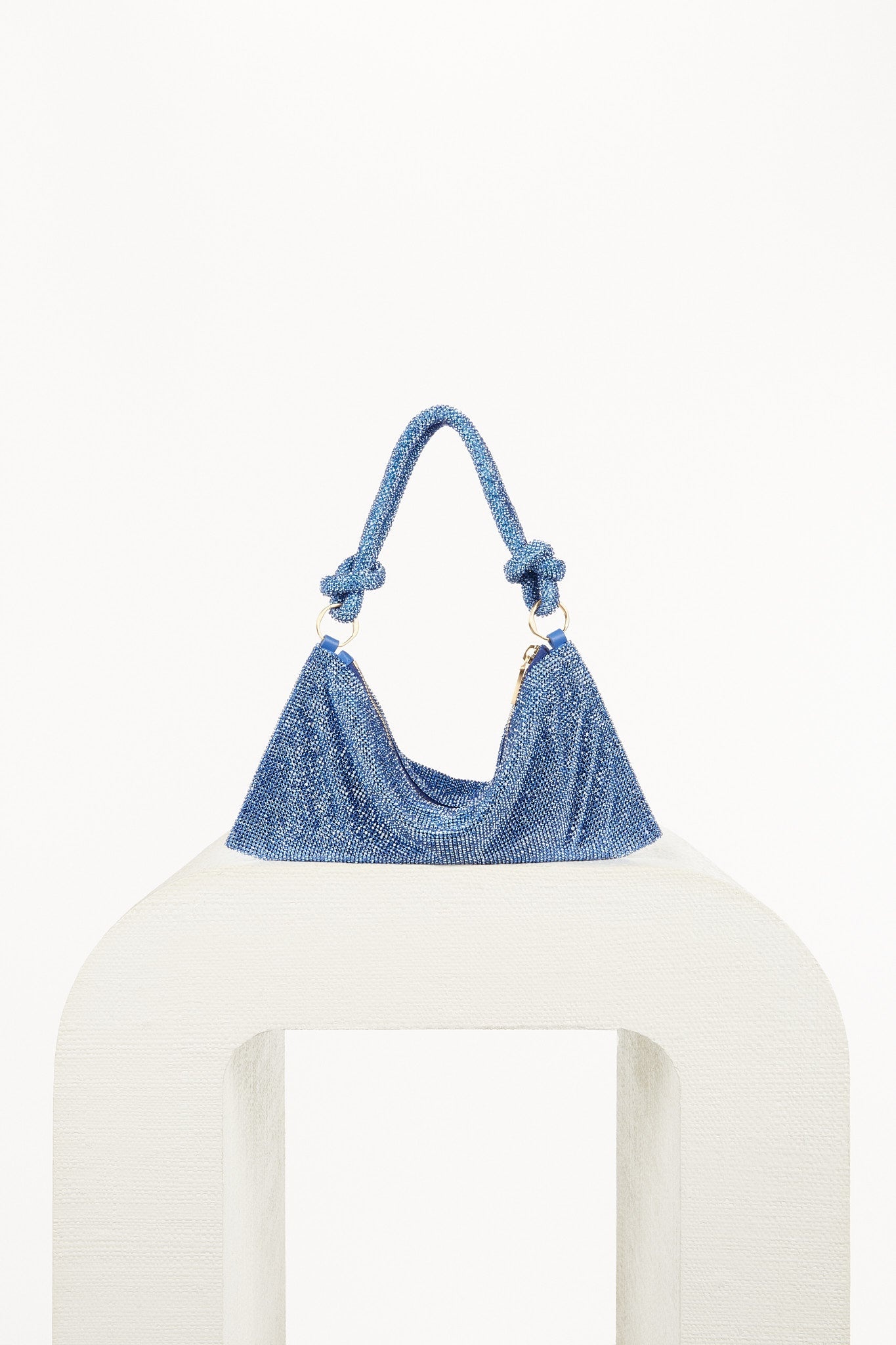 HERA NANO RHINESTONE SHOULDER BAG - 1