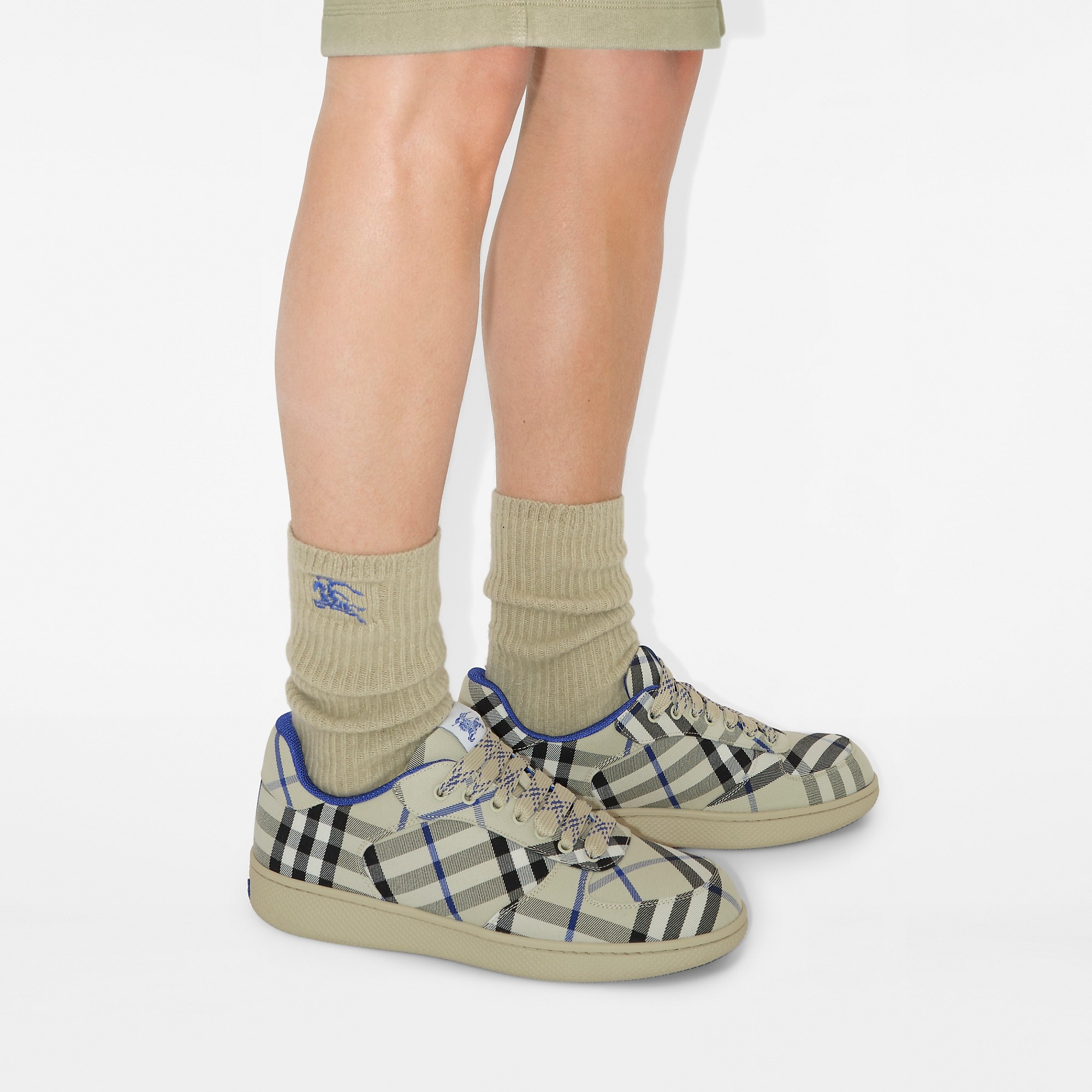 Check Terrace Sneakers - 7