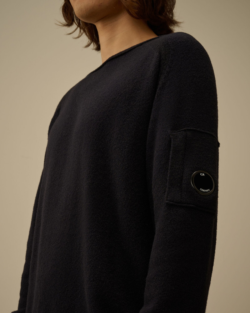 Fleece Knit Crewneck Sweater 5