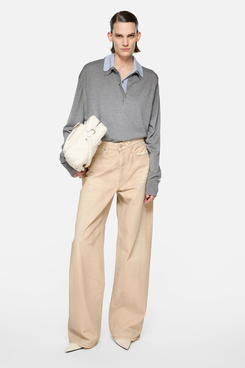 Acne Studios Baggy fit jeans - 1981 - Sand beige outlook