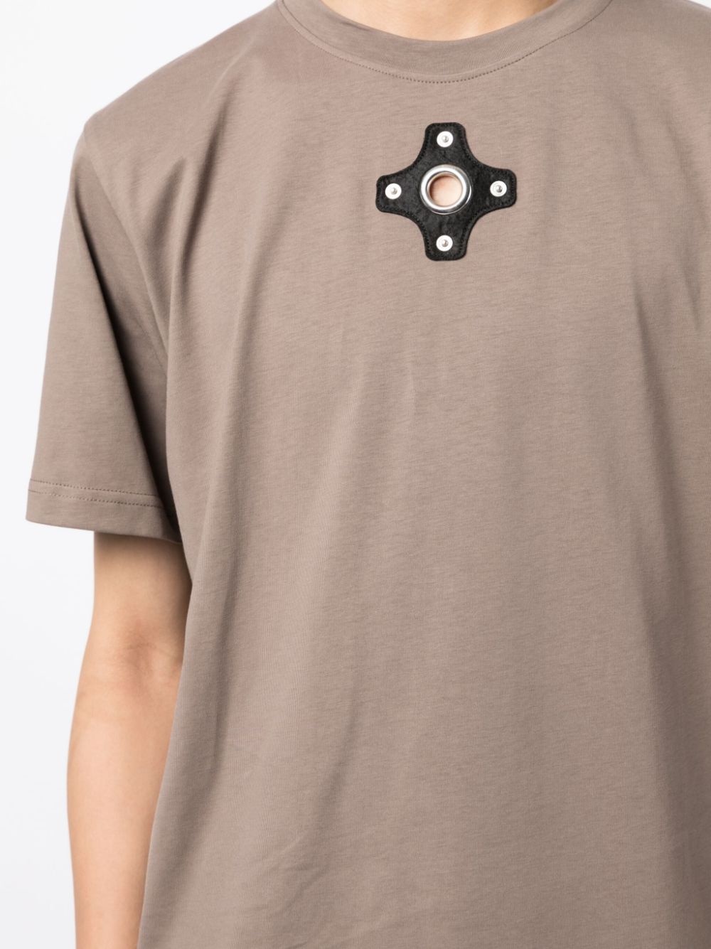 short-sleeve organic-cotton T-shirt - 5