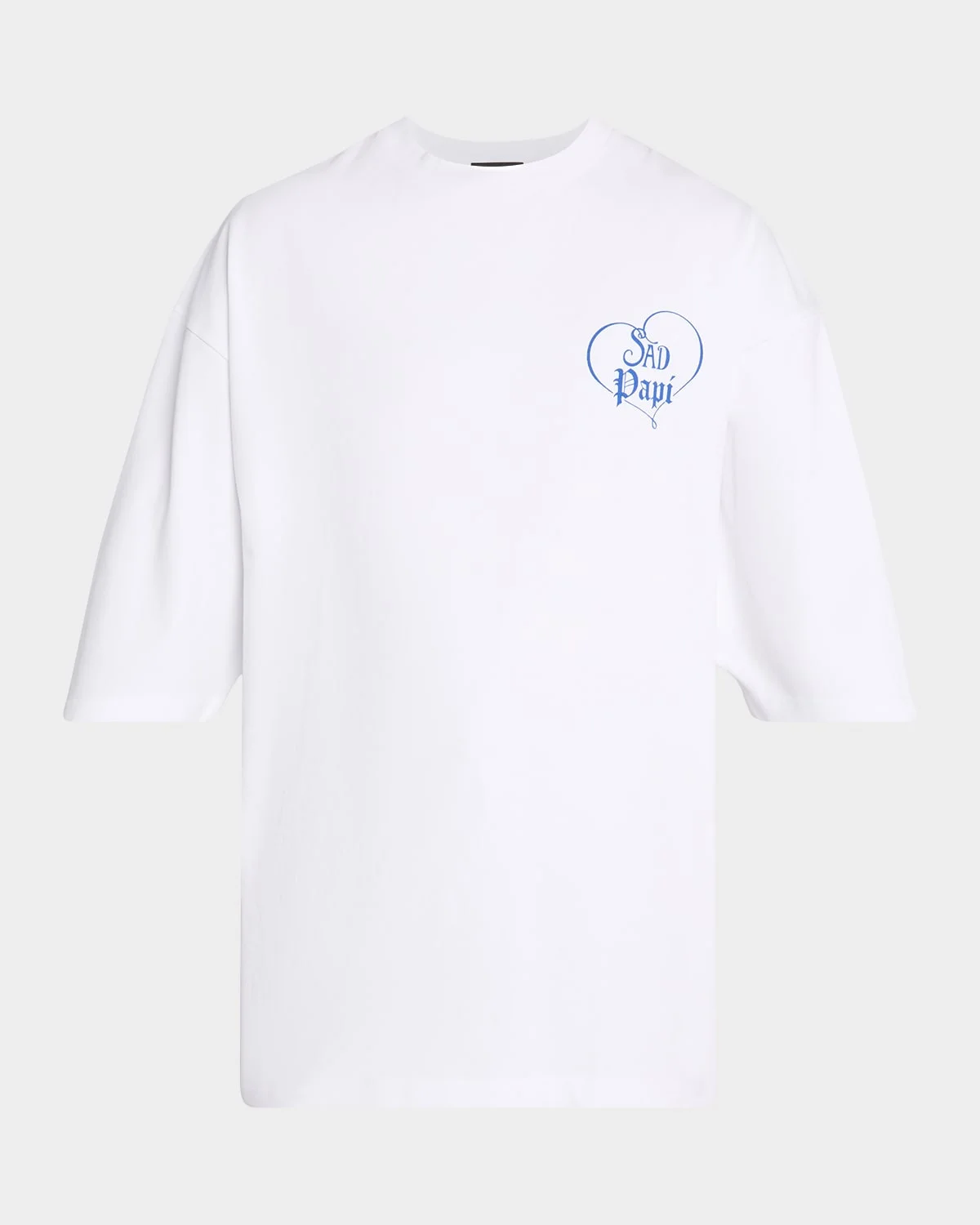 Men's Precious Sad Papi Cotton T-Shirt - 1