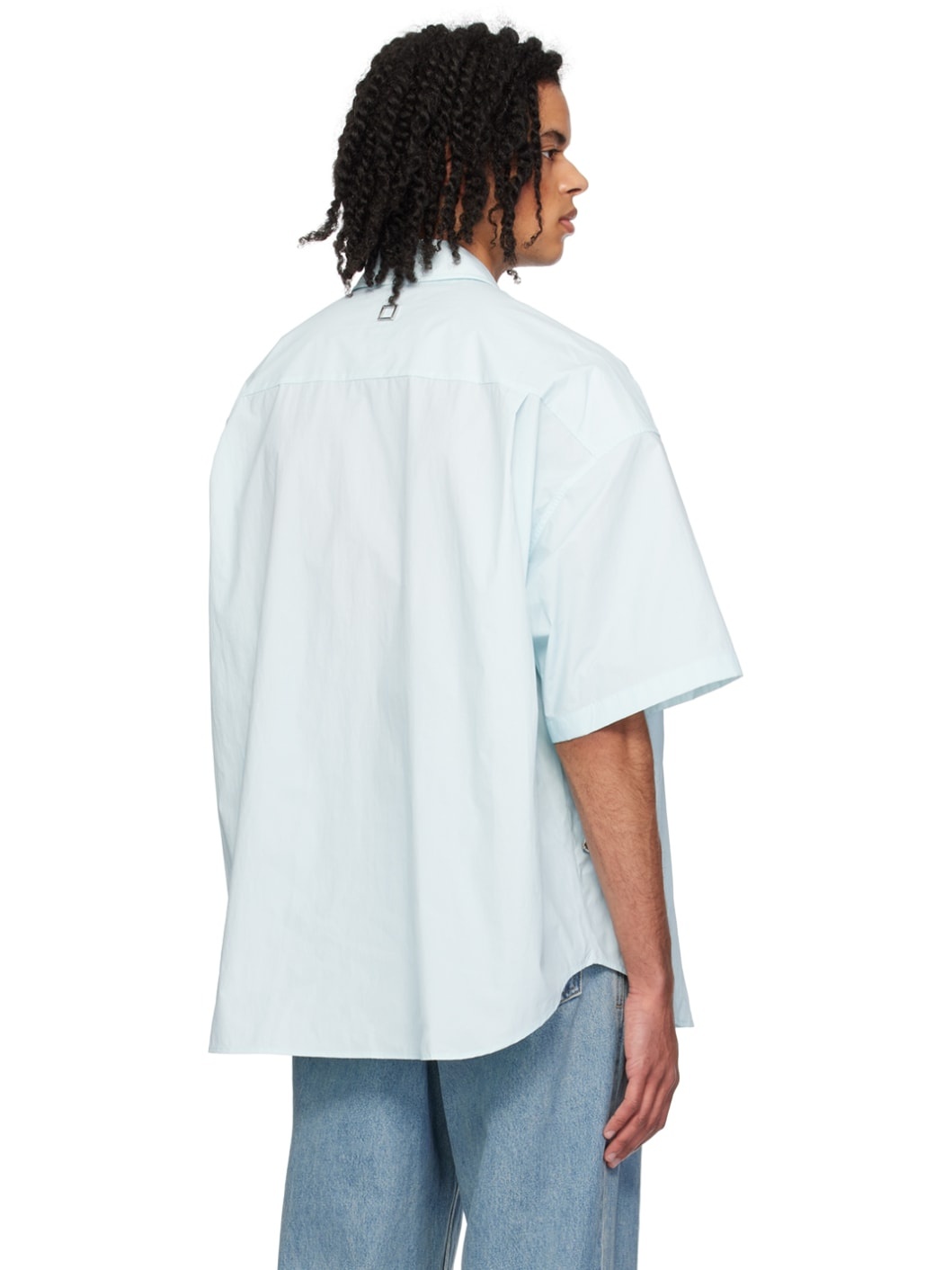 Blue Pocket Shirt - 3