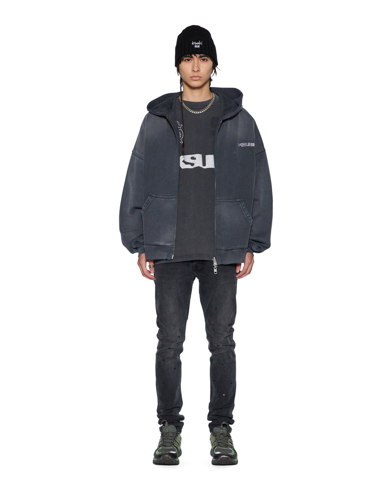 RUGGED EKCESS SS TEE BLASTED BLACK 3