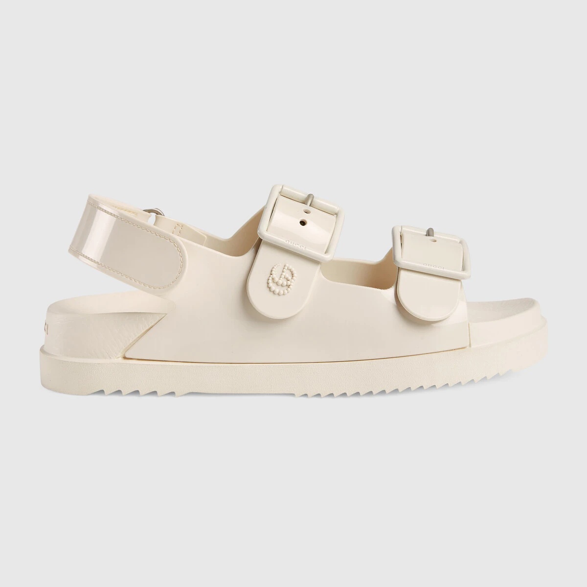 Women's sandal with mini Double G - 1