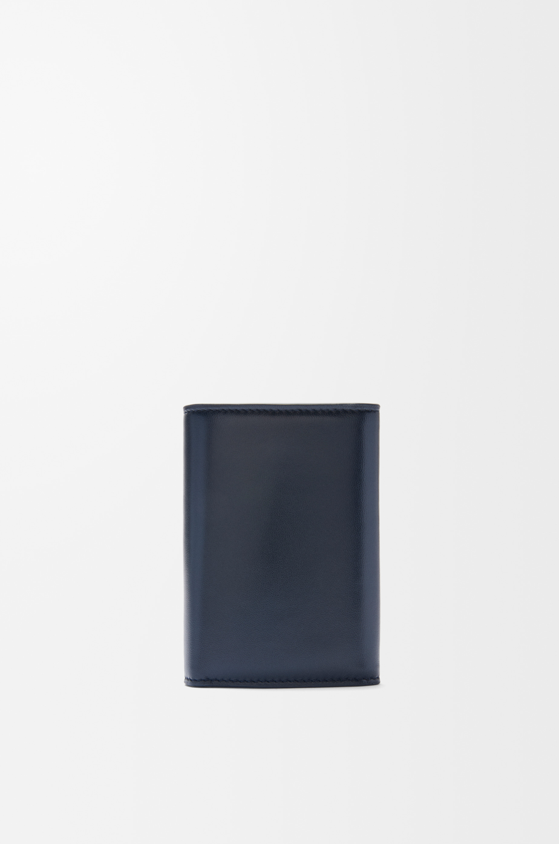 Puffer Anagram small vertical wallet in shiny nappa calfskin - 4