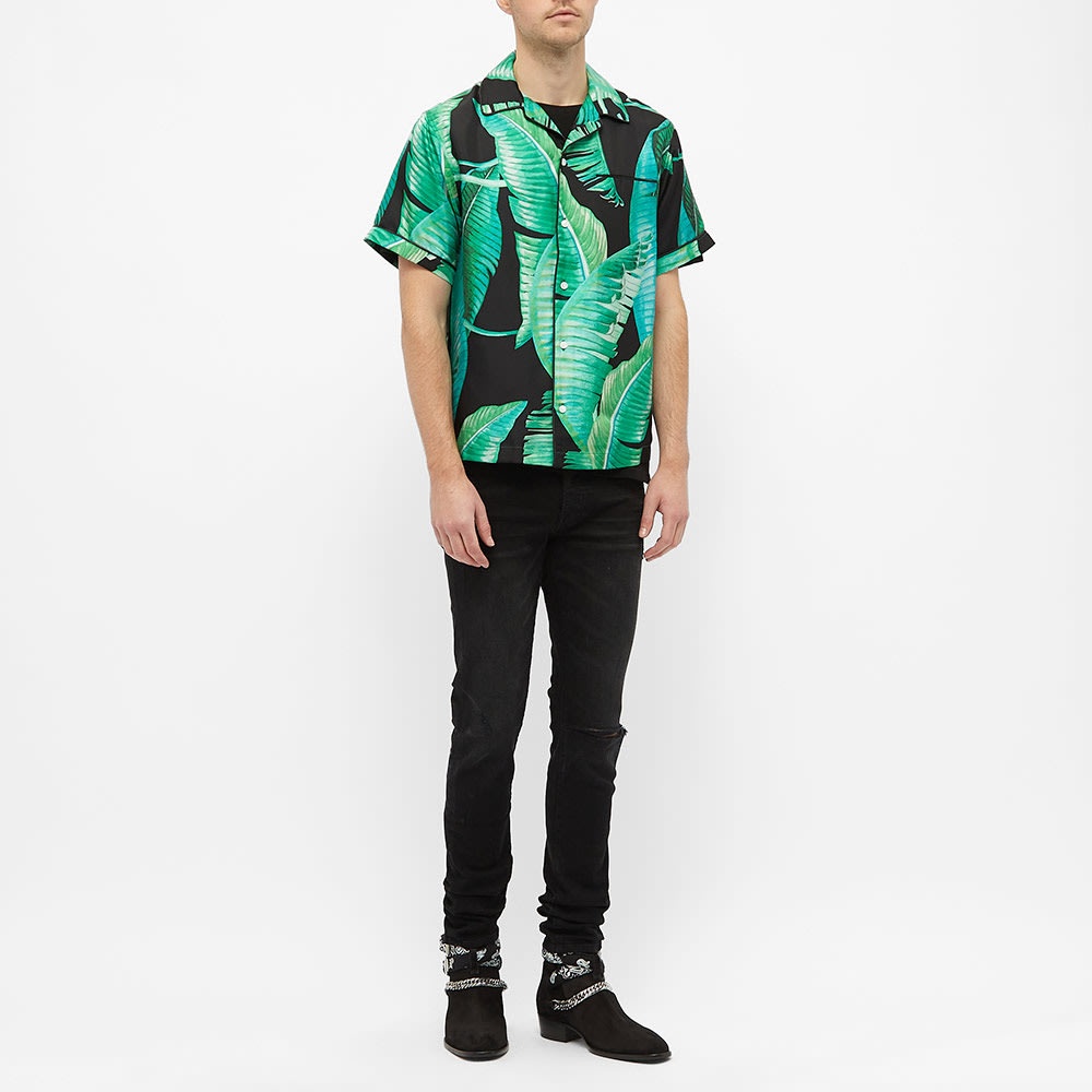 AMIRI Short Sleeve Banana Leaves Pyjama Shirt - 6