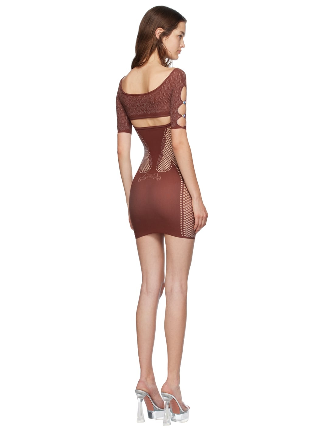 Brown Archer Minidress - 3