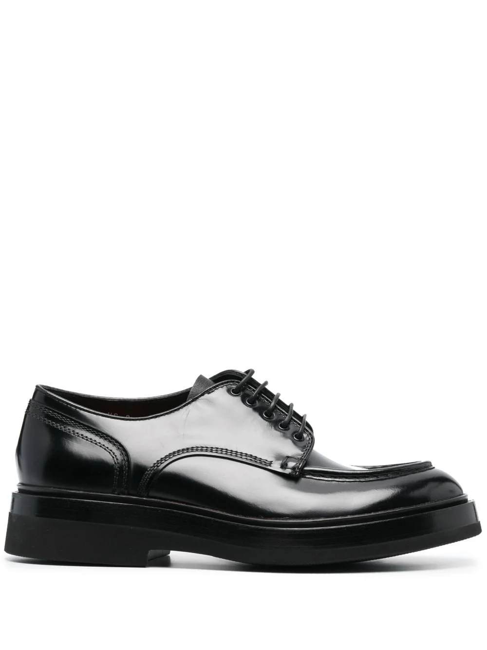 patent leather 40mm derby shoes - 1