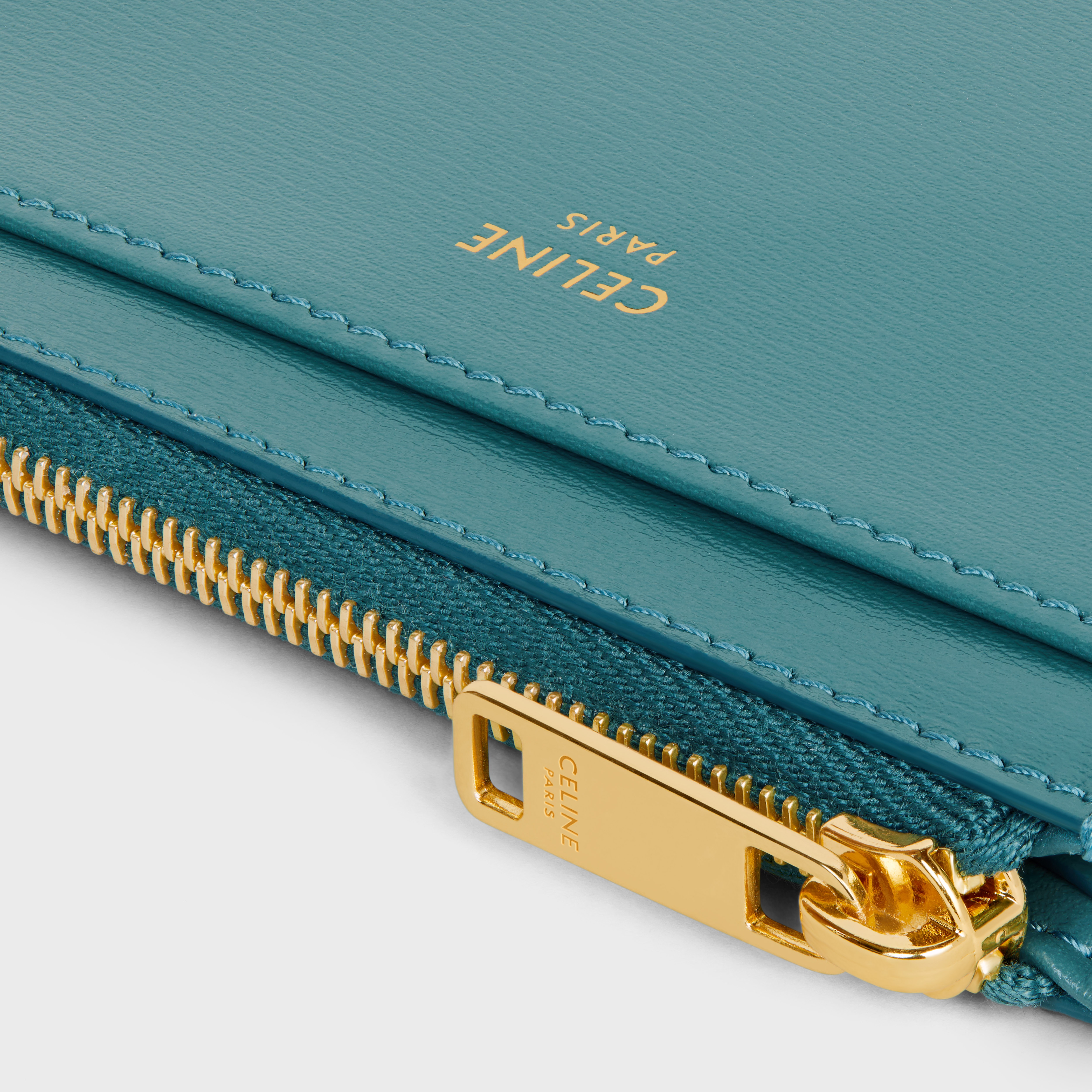 Zipped Card Holder in Smooth Calfskin - 4