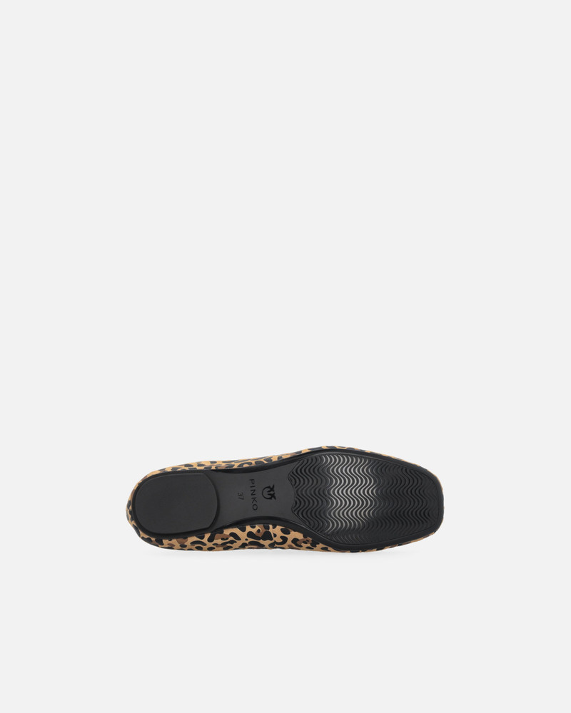BALLERINAS WITH ANIMAL PRINT AND LOVE BIRDS LOGO 7
