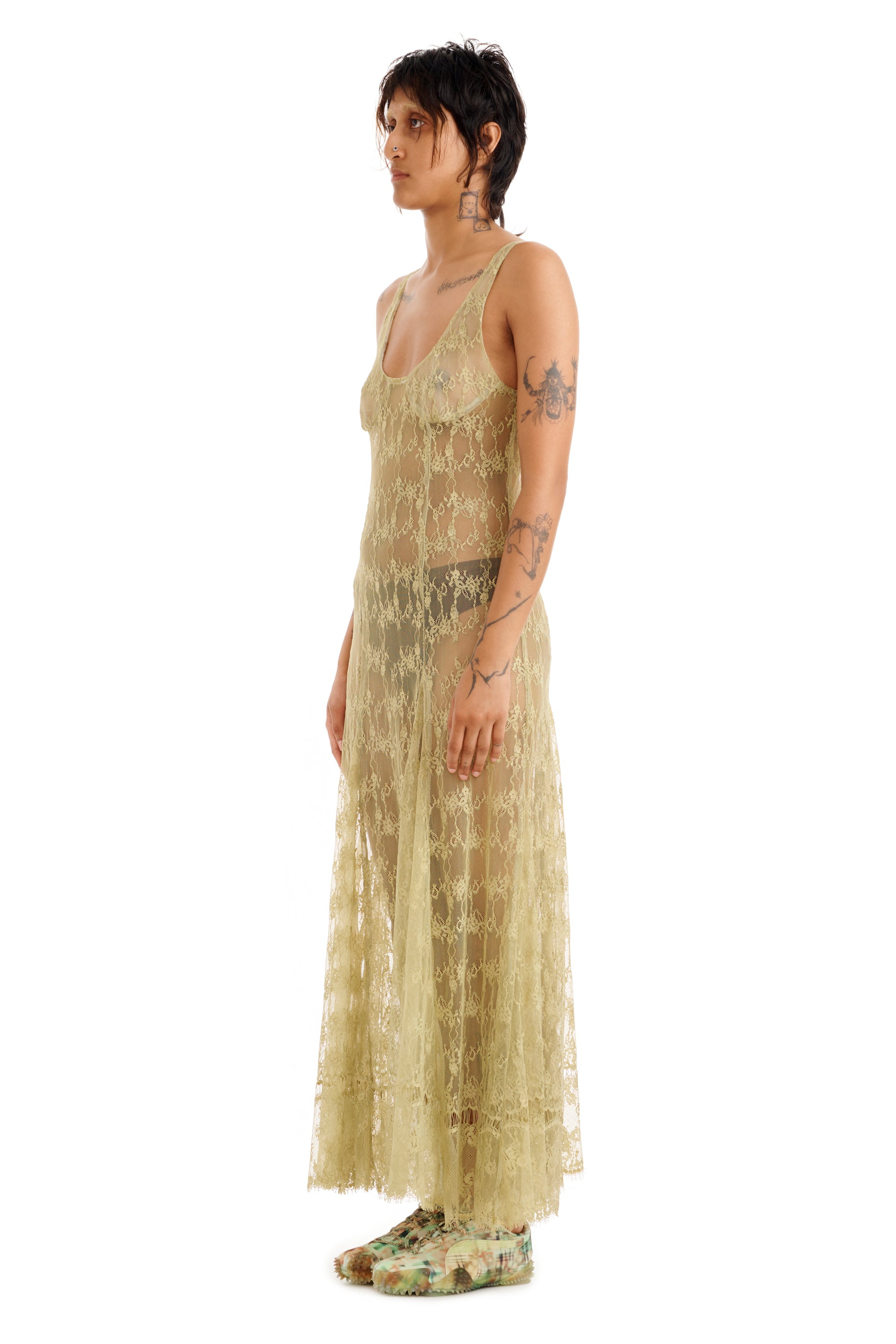 OLIVE PAMELA DRESS - 4