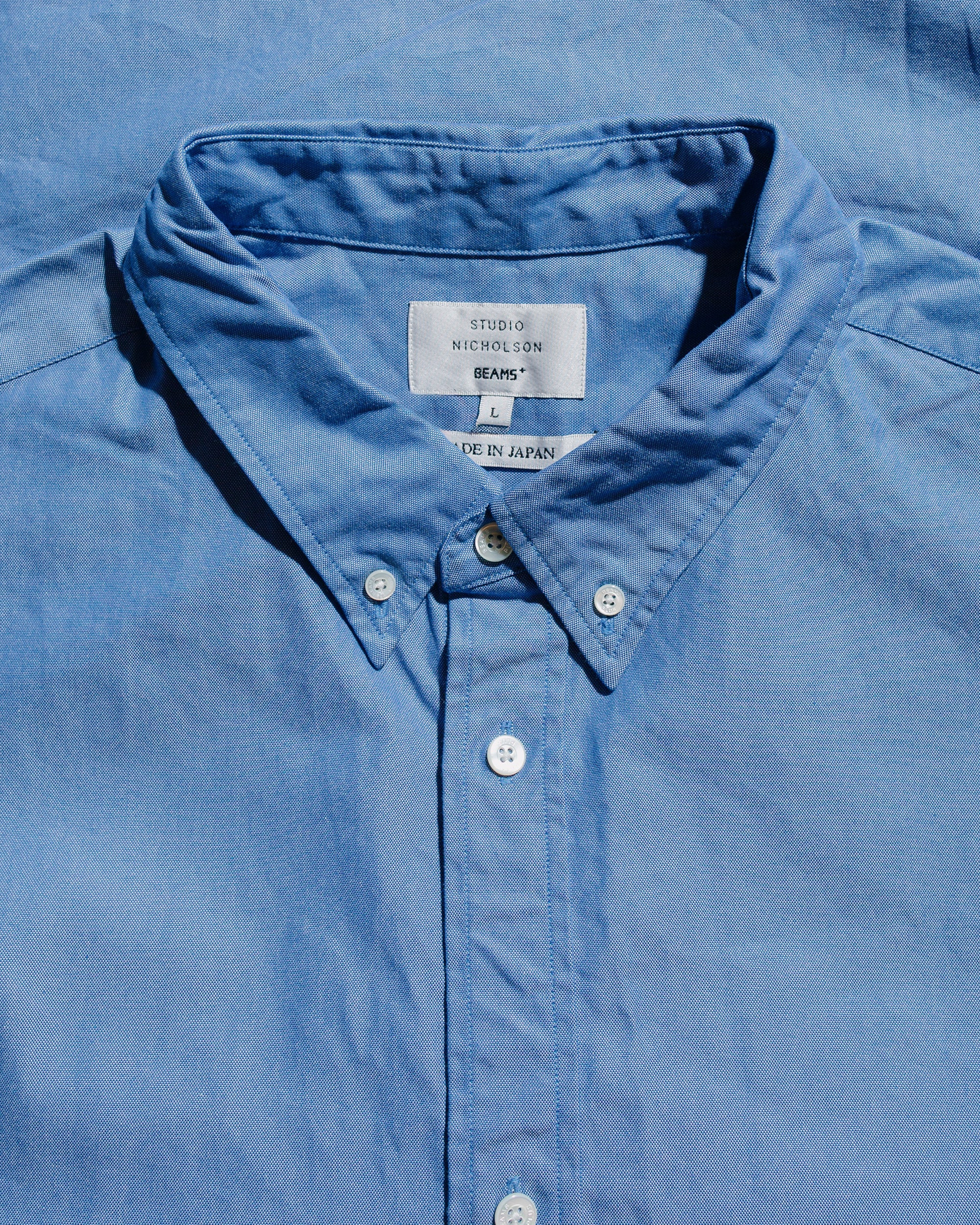Studio Nicholson Lisa Oxford Shirt Blue - 5