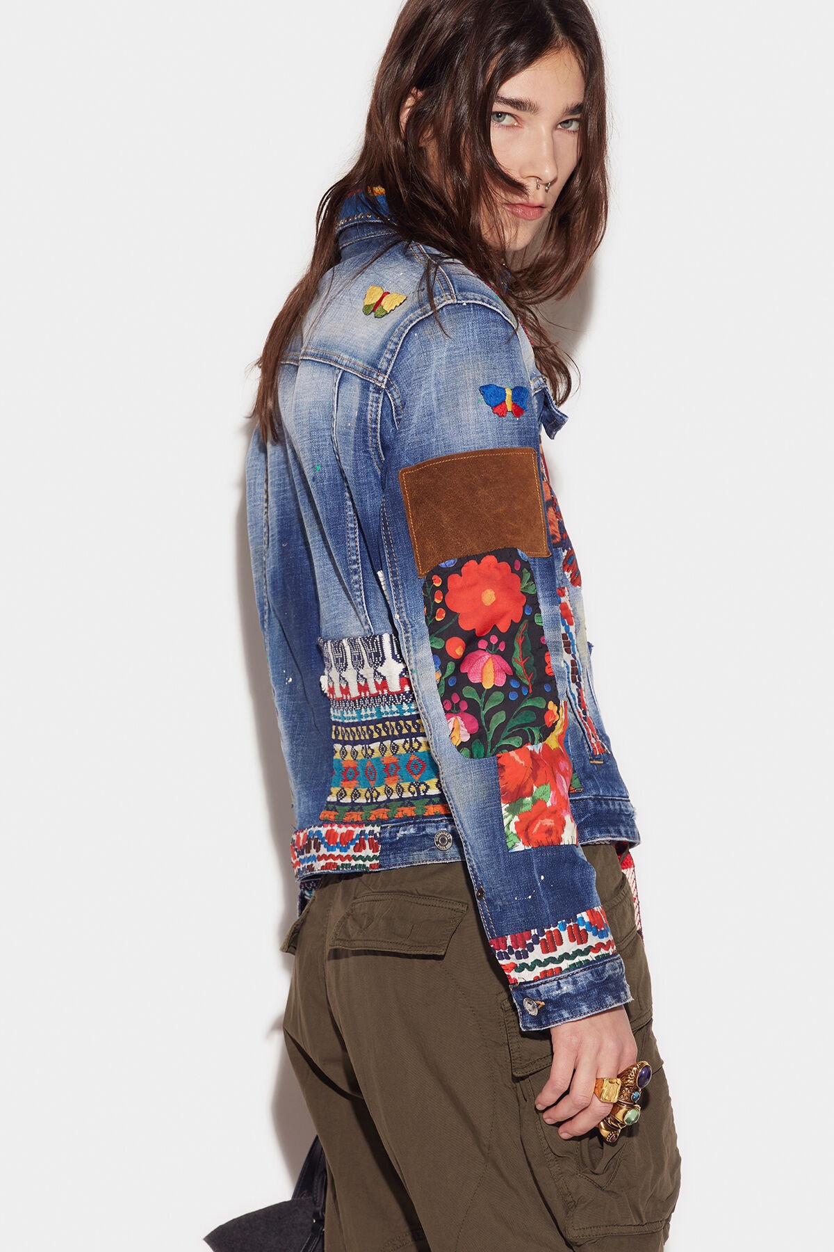 PATCHWORK DENIM JACKET - 2
