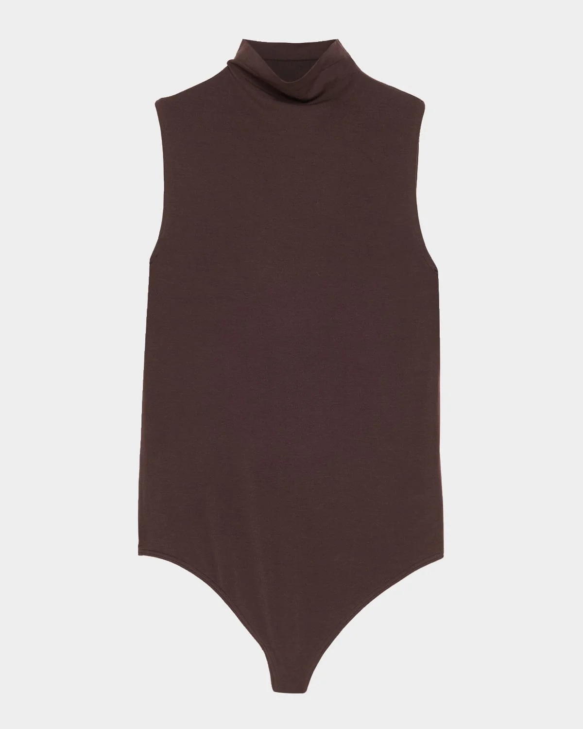 Sleeveless Mock-Neck String Bodysuit - 1
